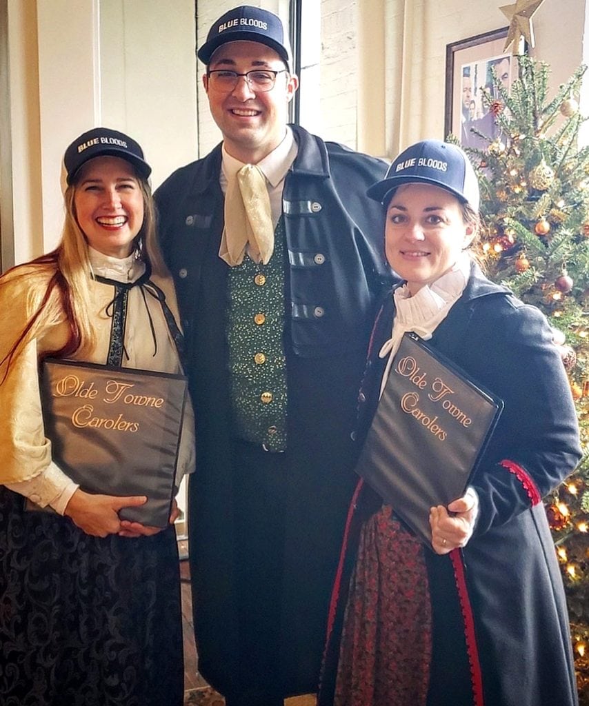 In 2022, we celebrated our fifth annual gig performing for Blue Bloods - and got hats!