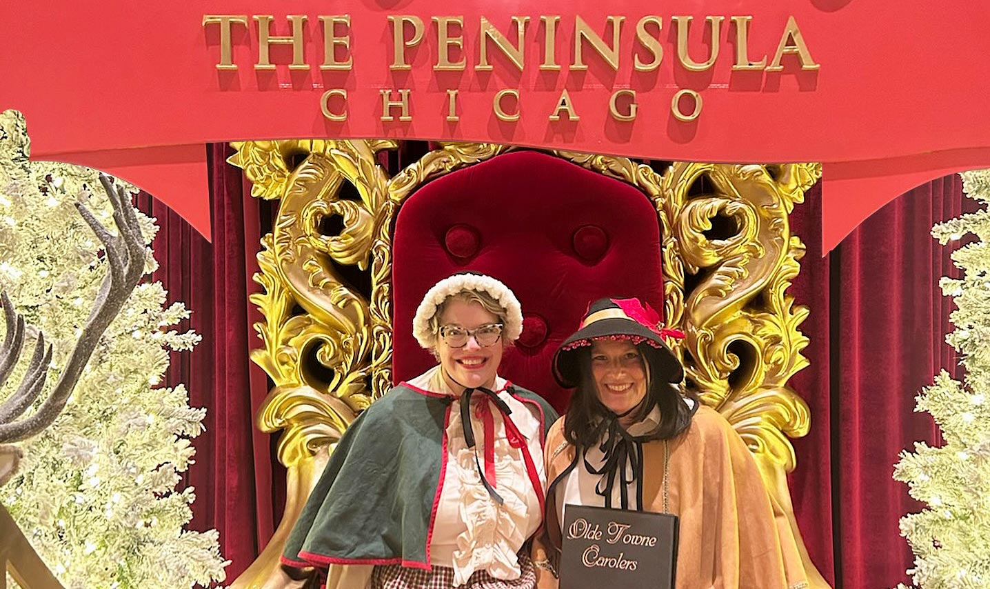 Chicago Carolers at the Peninsula Hotel