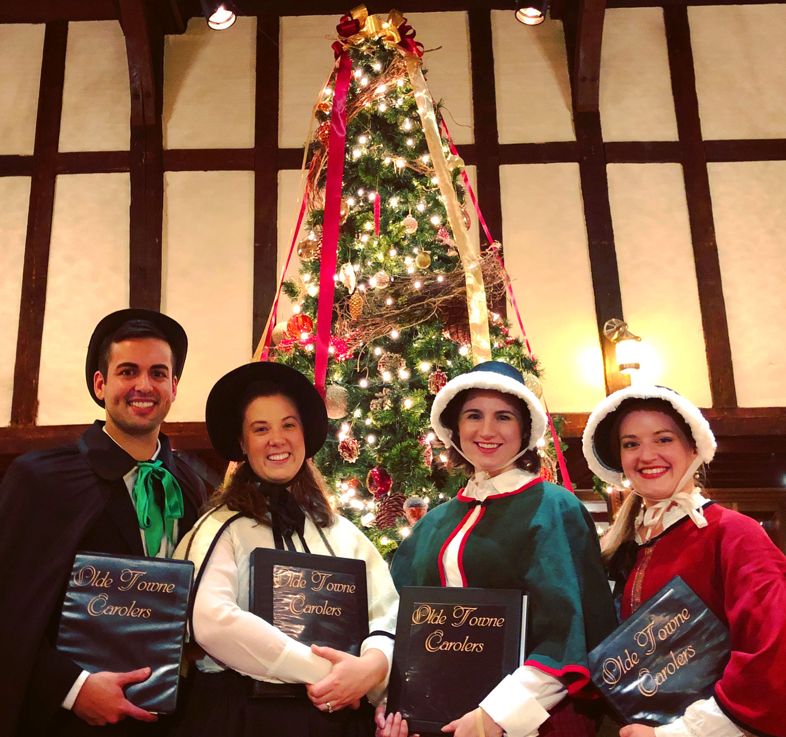 Christmas Carolers in Boston, MA
