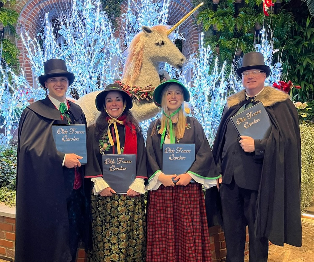 Christmas Carolers in Pittsburgh, PA