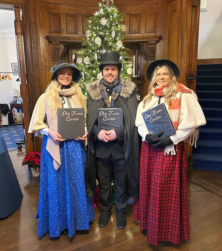 Performing at the Whittemore House, an event venue in Dupont Circle.