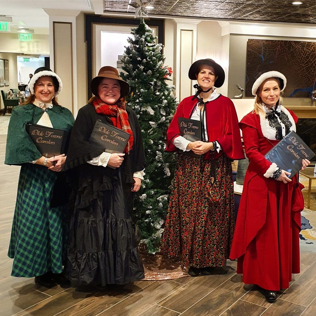 A special all-women ensemble performs for the residents of HarborChase of Princeton, NJ.