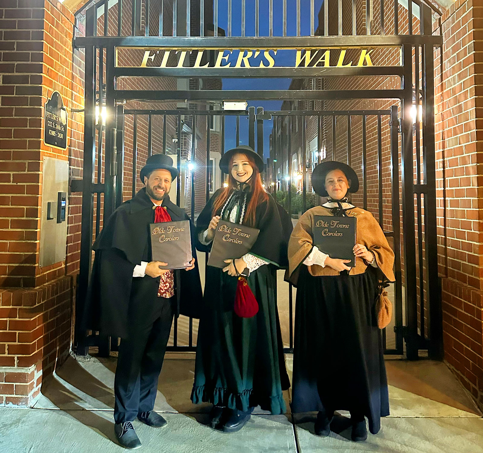 singing carol-gram in Philadelphia, PA