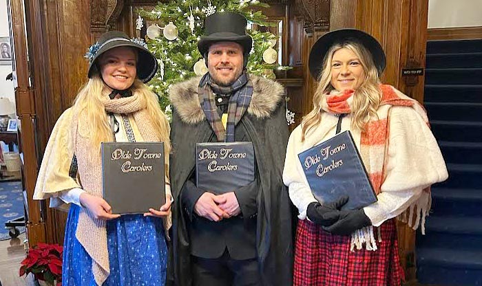 Washington DC carolers at Whittemore House