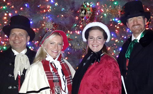 Olde Towne Carolers in Longwood Gardens, 2013