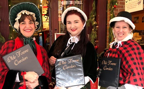Ladies' trio at Anthony's Coffeehouse in Philadelphia